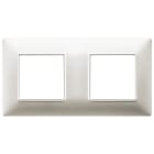 VIMAR SPA - VIW14643.21 PLACCA 4M (2+2) INT71 NICHEL OPACO