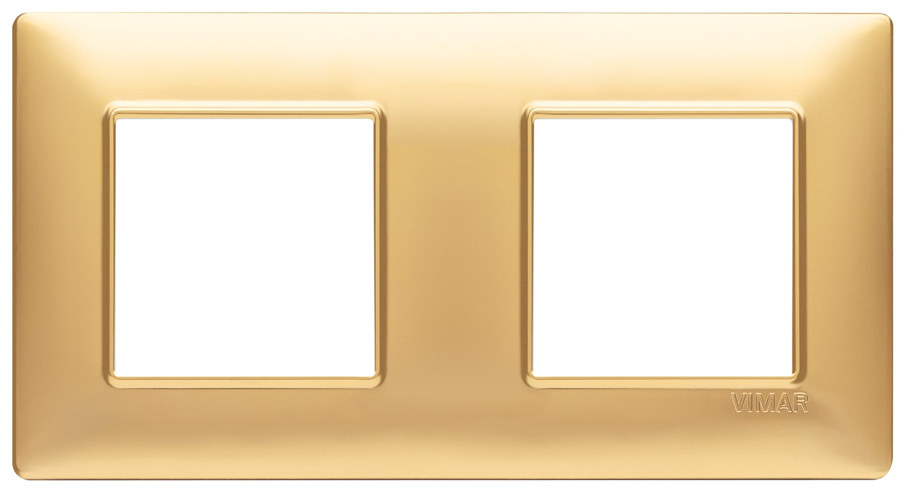 VIMAR SPA - VIW14643.25 PLACCA 4M (2+2) INT71 ORO OPACO