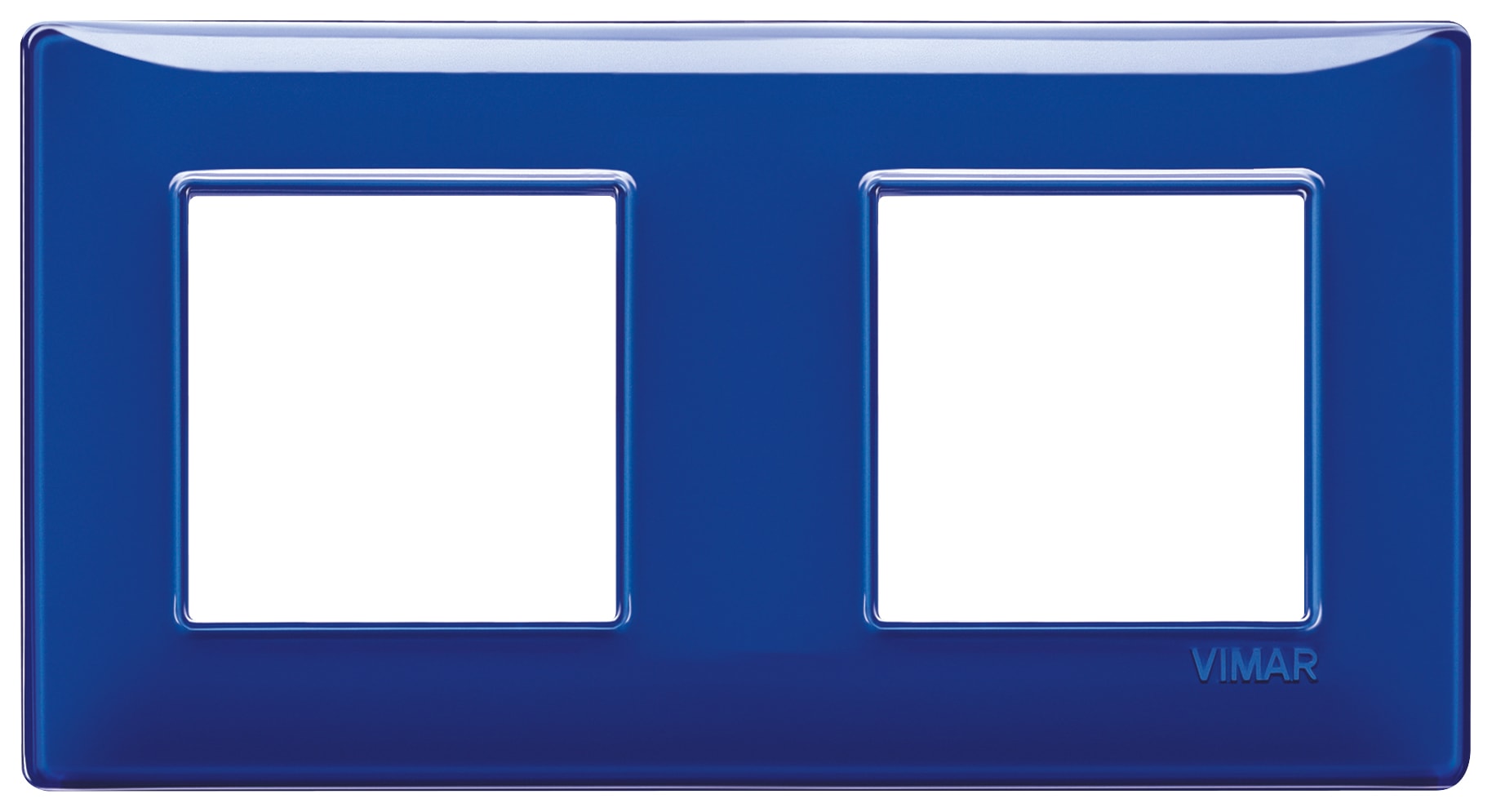 VIMAR SPA - VIW14643.50 PLACCA 4M (2+2) INT71 REFLEX ZAFFIRO