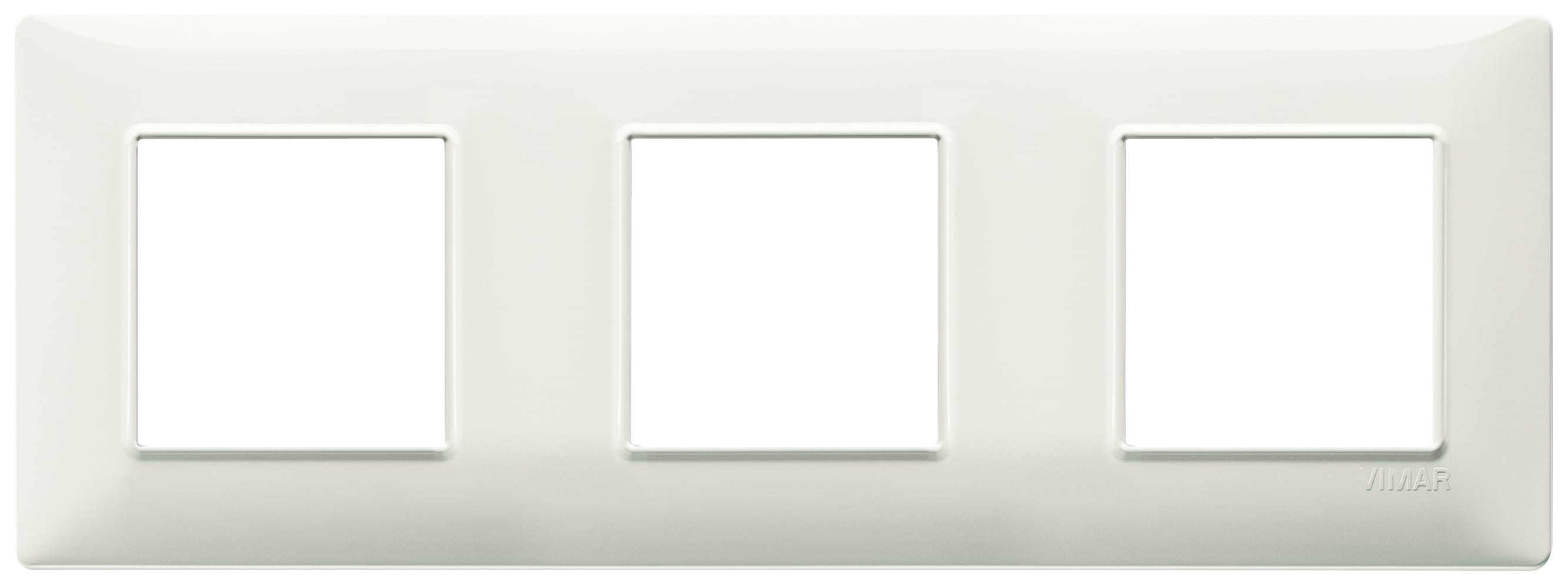 VIMAR SPA - VIW14644.02 PLACCA 6M (2+2+2) INT71 AVORIO