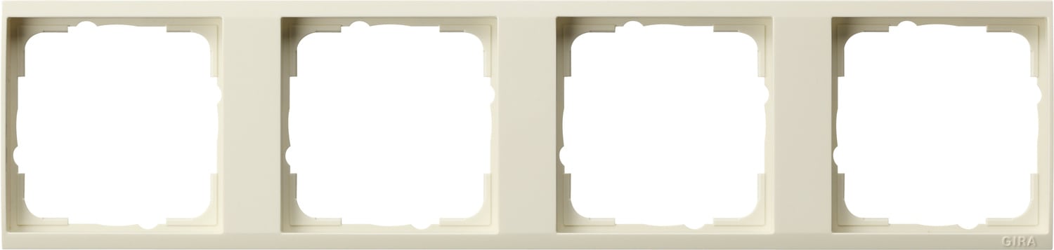 GIRA - GGI1464721 PLACCA INTERM. 4-M GIRA EVENT CLEAR BNC