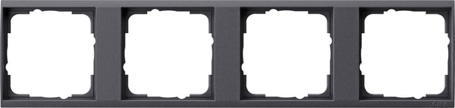 GIRA - GIR1464728 PLACCA INTERM. 4-M