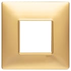VIMAR SPA - VIW14647.25 PLACCA 2M BS ORO OPACO