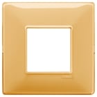 VIMAR SPA - VIW14647.43 PLACCA 2M BS REFLEX AMBRA