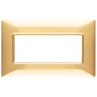 VIMAR SPA - VIW14649.24 PLACCA 5M BS ORO LUCIDO