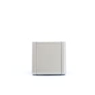 TECNOPLUS - TNP1464.2B PRESA ASPIRANTE QUADRATA COLOR ARGENTO