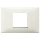 VIMAR SPA - VIW14652.02 PLACCA 2M CENTRALI AVORIO