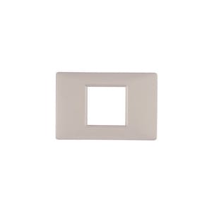 VIMAR SPA - VIW14652.22 PLACCA 2M CENTRALI CHAMPAGNE OPACO