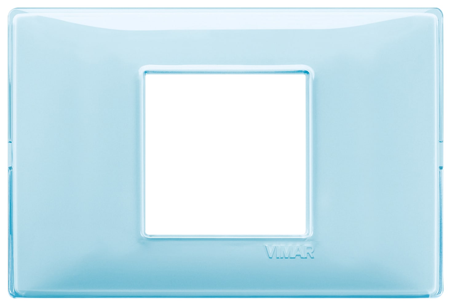 VIMAR SPA - VIW14652.45 Placca 2M centrali Reflex acqua