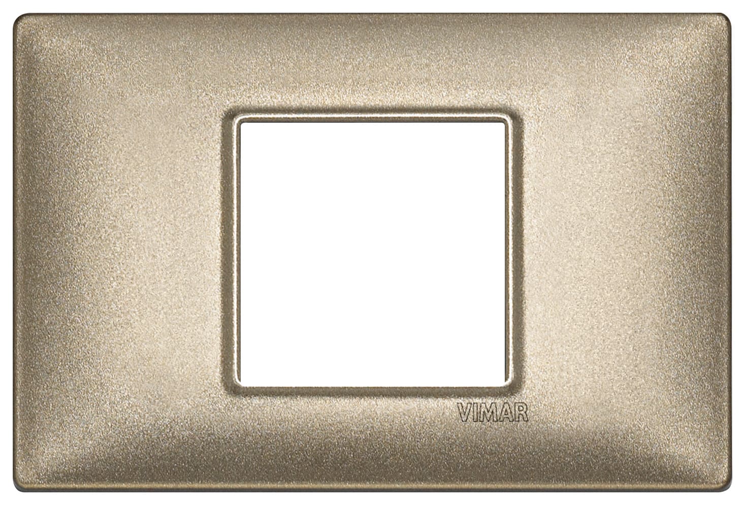 VIMAR SPA - VIW14652.70 PLACCA 2M CENTRALI BRONZO METALLIZZATO