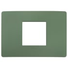 VIMAR SPA - VIW14652U.17 PLACCA PLANA UP 2M CENTRALI SALVIA MATT