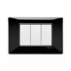 VIMAR SPA - VIW14653.05 Placca 3M nero