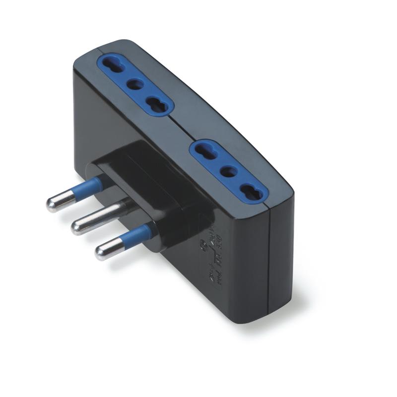 SCAME PARRE SPA - SCA146.530/N PRESA MULTIPLA 4 USCITE 10/16A NERA