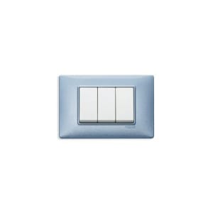 VIMAR SPA - VIW14653.73 PLACCA 3M BLU METALLIZZATO