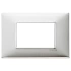 VIMAR SPA - VIW14653.81 PLACCA 3M ALLUMINIO SPAZZOLATO