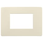 VIMAR SPA - VIW14653U.12 PLACCA PLANA UP 3M AVORIO MATT
