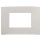 VIMAR SPA - VIW14653U.13 PLACCA PLANA UP 3M GRIGIO DOLOMITE MATT