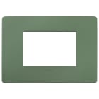 VIMAR SPA - VIW14653U.17 PLACCA PLANA UP 3M SALVIA MATT