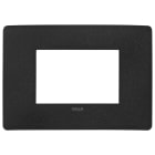 VIMAR SPA - VIW14653U.19 Placca Plana Up 3M nero matt