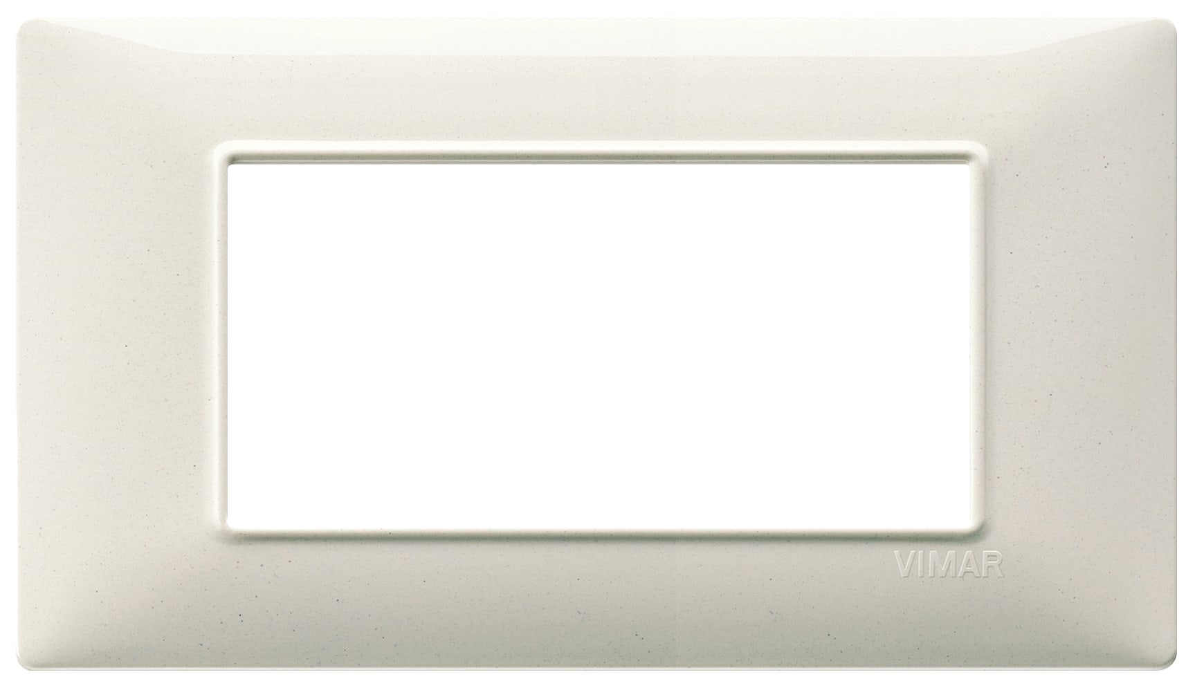 VIMAR SPA - VIW14654.06 PLACCA 4M BIANCO GRANITO