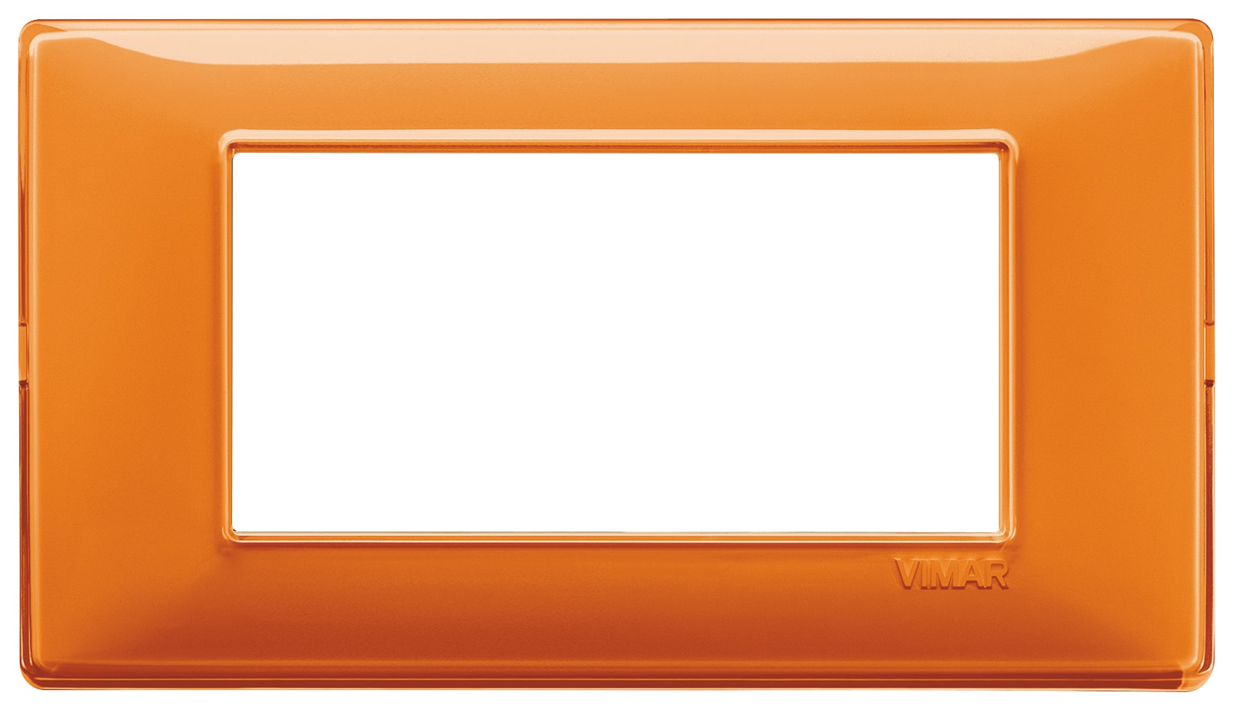 VIMAR SPA - VIW14654.48 PLACCA 4M REFLEX ARANCIO