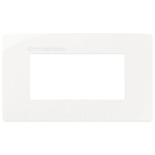 VIMAR SPA - VIW14654U.AB.01 Placca Plana Up 4M bianco antib.