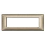 VIMAR SPA - VIW14657.70 PLACCA 7M BRONZO METALLIZZATO
