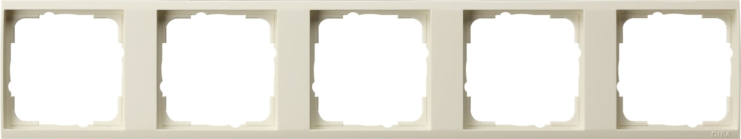 GIRA - GGI1465721 PLACCA INTERM. 5-M GIRA EVENT CLEAR BNC
