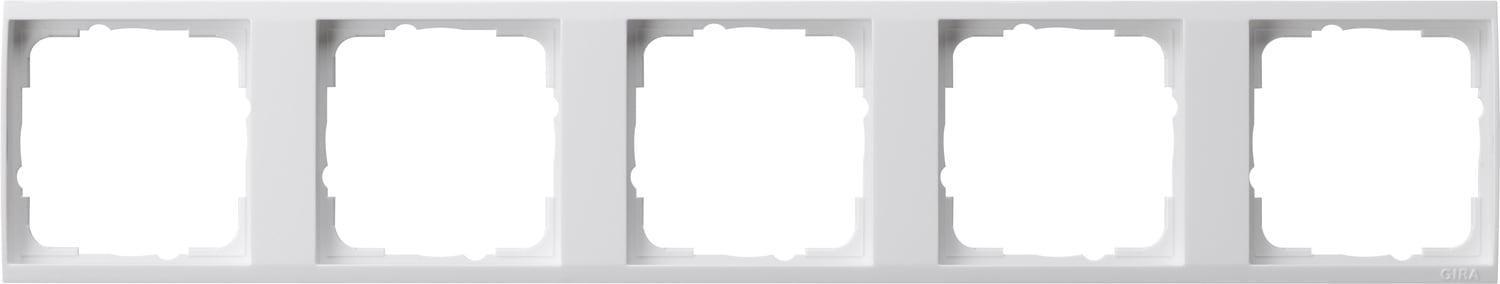 GIRA - GGI1465723 PLACCA INTERM. 5-M GIRA EVENT CLEAR BNC