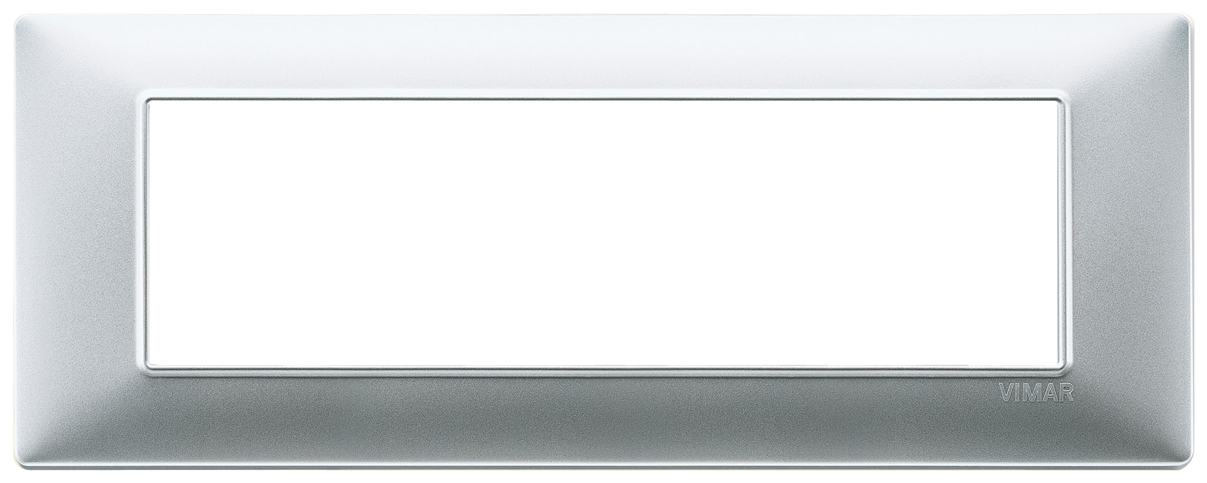 VIMAR SPA - VIW14657.20 PLACCA 7M ARGENTO OPACO