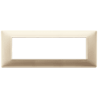 VIMAR SPA - VIW14657.22 PLACCA 7M CHAMPAGNE OPACO