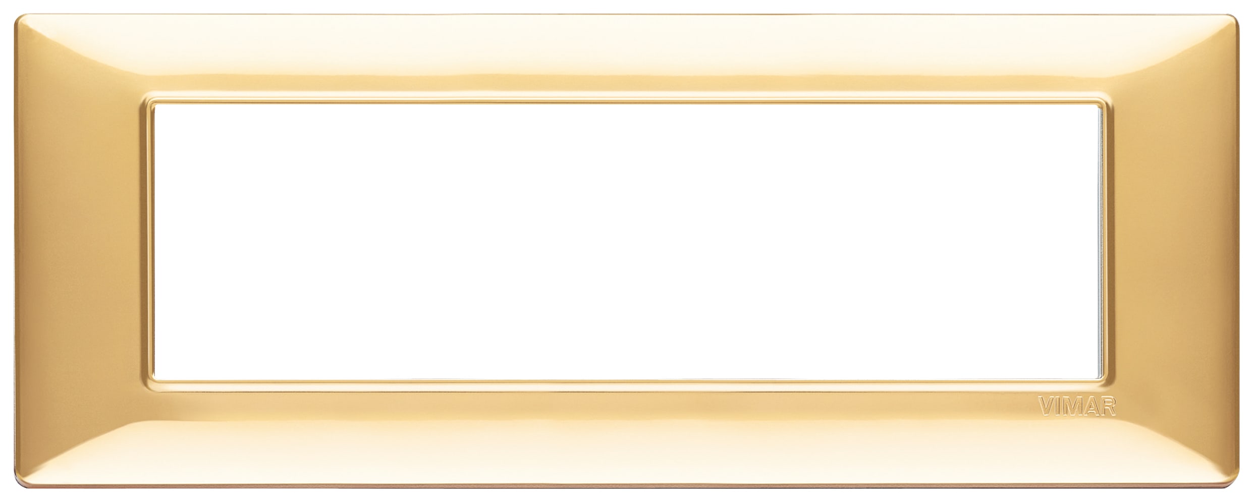 VIMAR SPA - VIW14657.24 PLACCA 7M ORO LUCIDO
