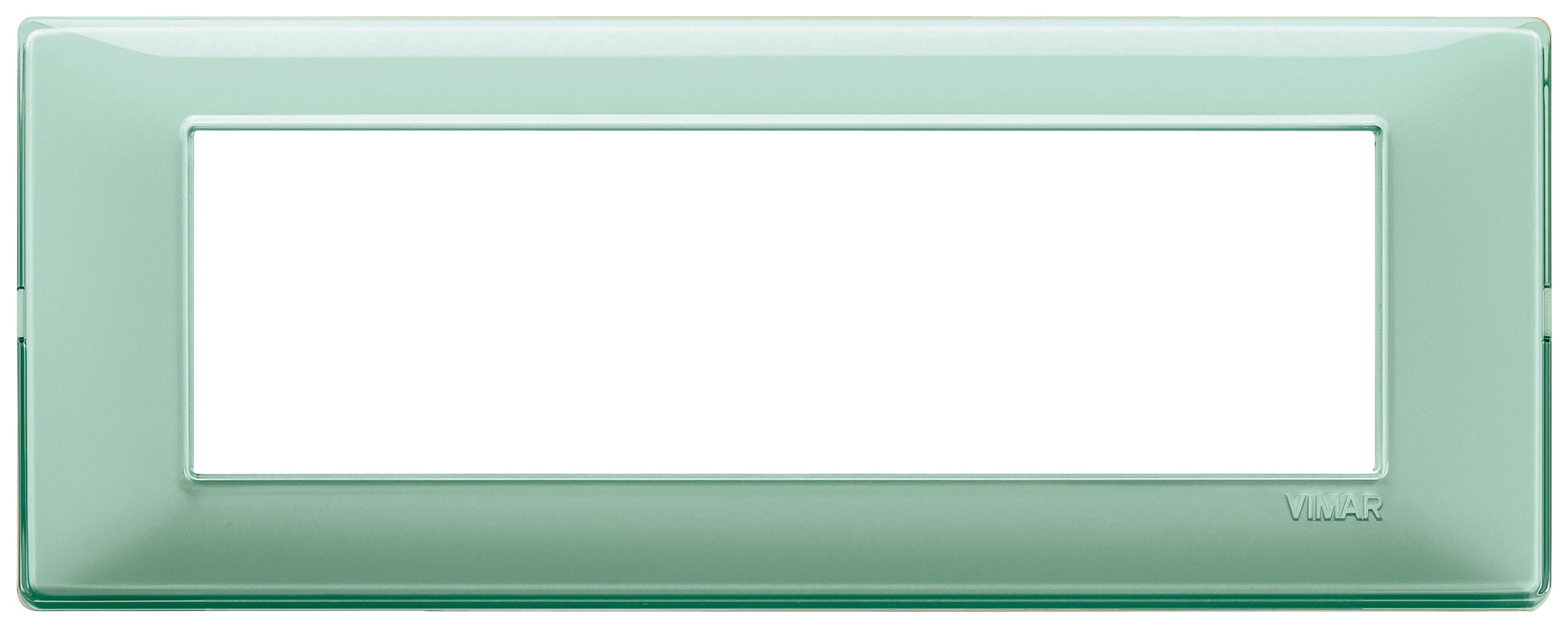 VIMAR SPA - VIW14657.44 Placca 7M Reflex menta