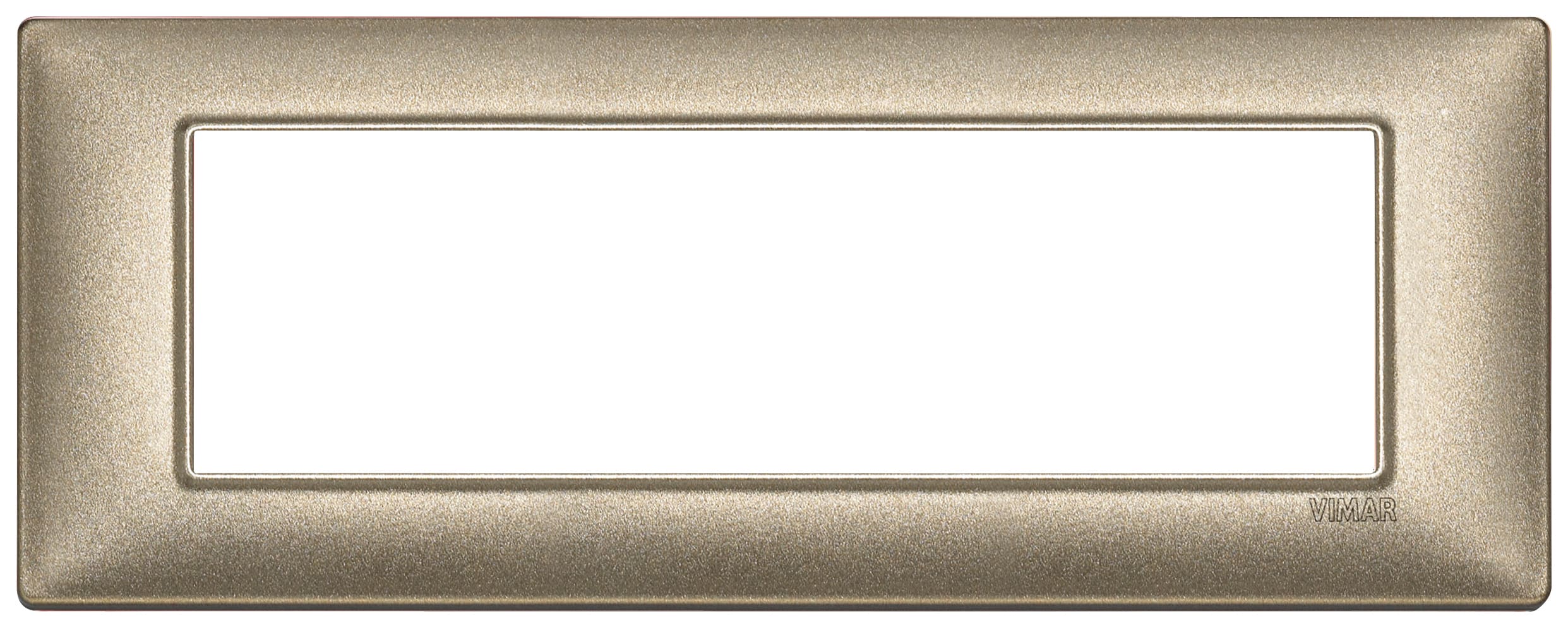 VIMAR SPA - VIW14657.70 PLACCA 7M BRONZO METALLIZZATO
