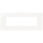 VIMAR SPA - VIW14657U.11 PLACCA PLANA UP 7M BIANCO MATT