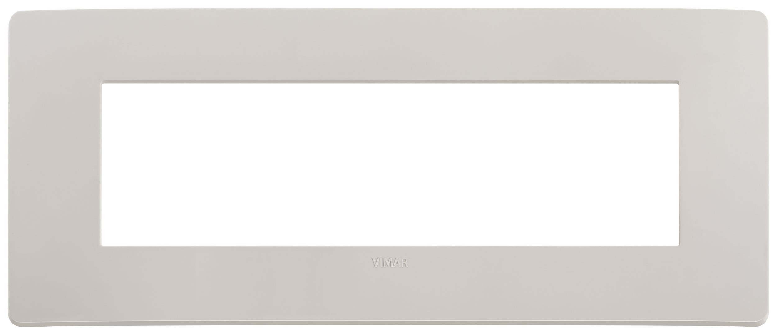 VIMAR SPA - VIW14657U.13 PLACCA PLANA UP 7M GRIGIO DOLOMITE MATT