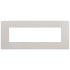 VIMAR SPA - VIW14657U.13 PLACCA PLANA UP 7M GRIGIO DOLOMITE MATT