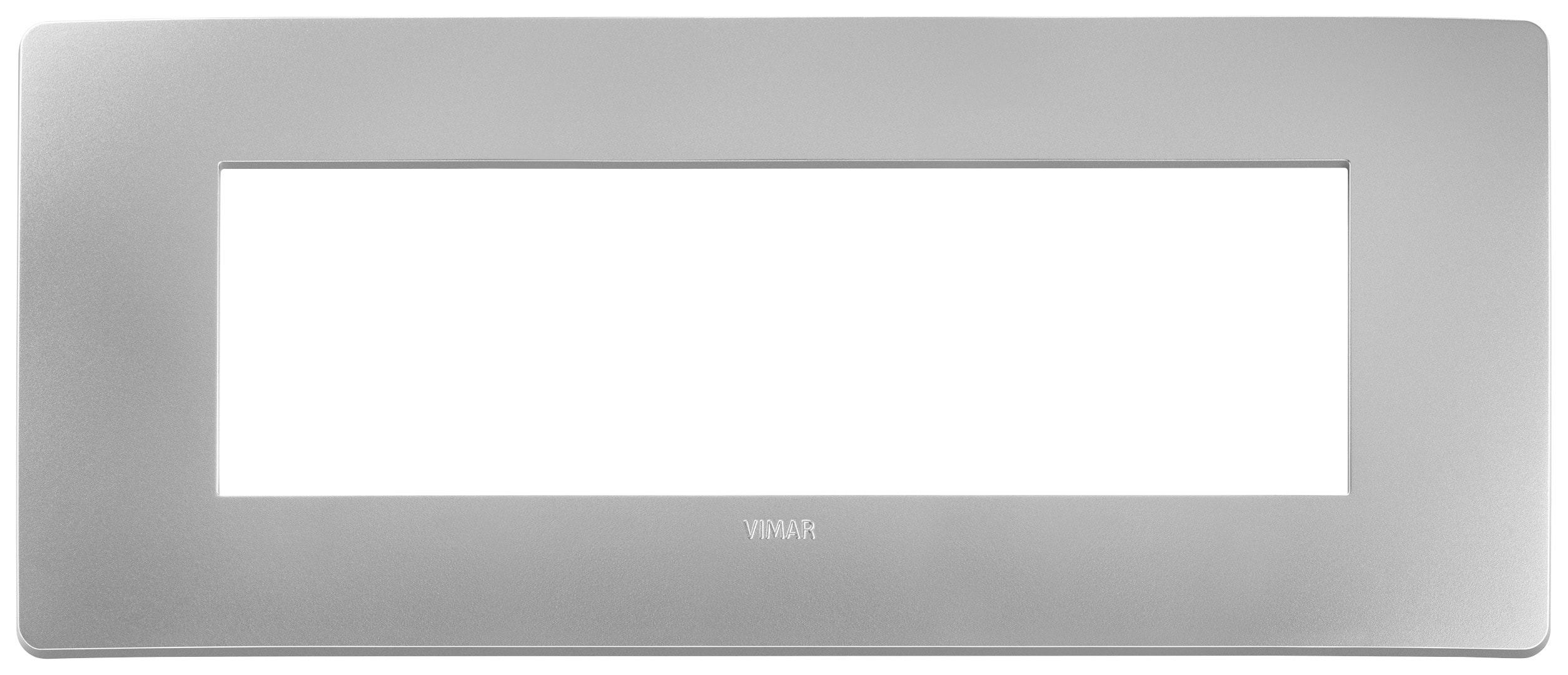 VIMAR SPA - VIW14657U.32 PLACCA PLANA UP 7M ARGENTO