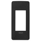 VIMAR SPA - VIW14666U.19 PLACCA PLANA UP 1M PANNELLI NERO MATT