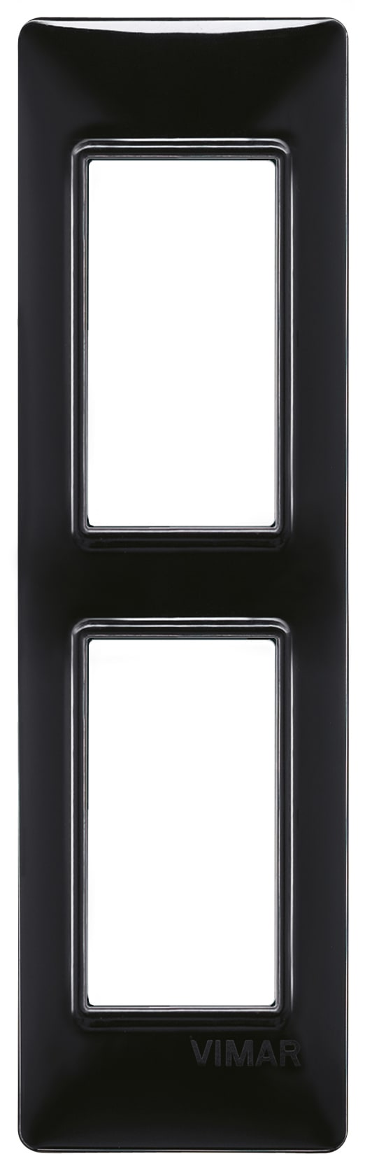 VIMAR SPA - VIW14667.05 Placca 2M pannelli nero