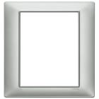 VIMAR SPA - VIW14668.20 PLACCA 8M ARGENTO OPACO