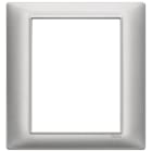 VIMAR SPA - VIW14668.71 PLACCA 8M SILVER