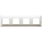 VIMAR SPA - VIW14669.22 PLACCA 8M (2+2+2+2)INT71 CHAMPAGNE OPACO