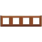 VIMAR SPA - VIW14669.49 PLACCA 8M (2+2+2+2) INT71 REFLEX TABACCO