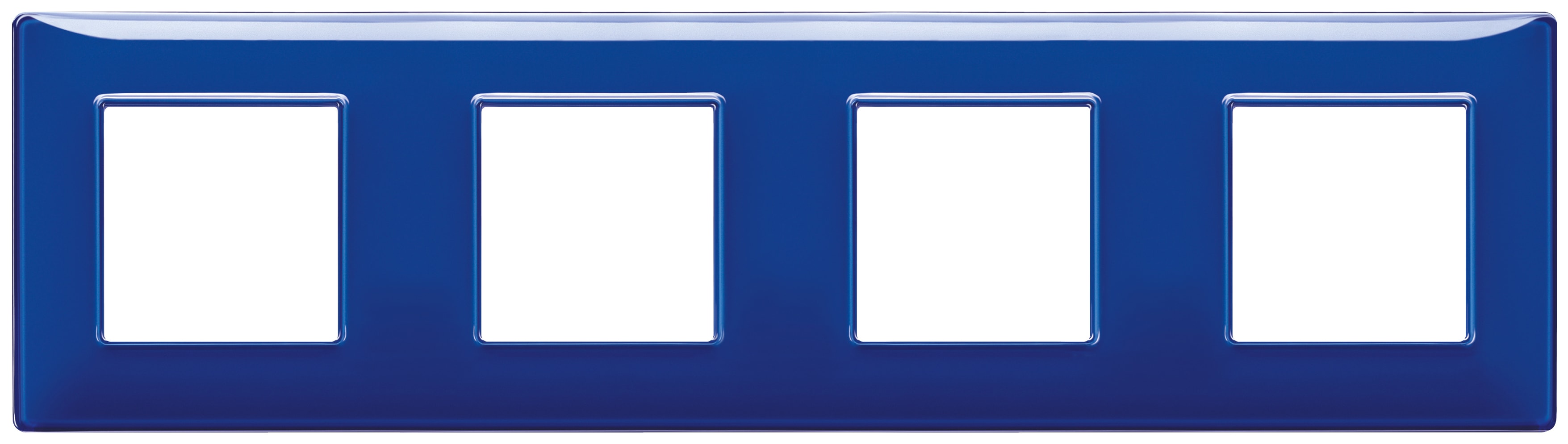 VIMAR SPA - VIW14669.50 Placca 8M (2+2+2+2) int71 Reflex zaffiro