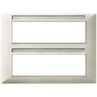 VIMAR SPA - VIW14690.21 PLACCA 14M NICHEL OPACO