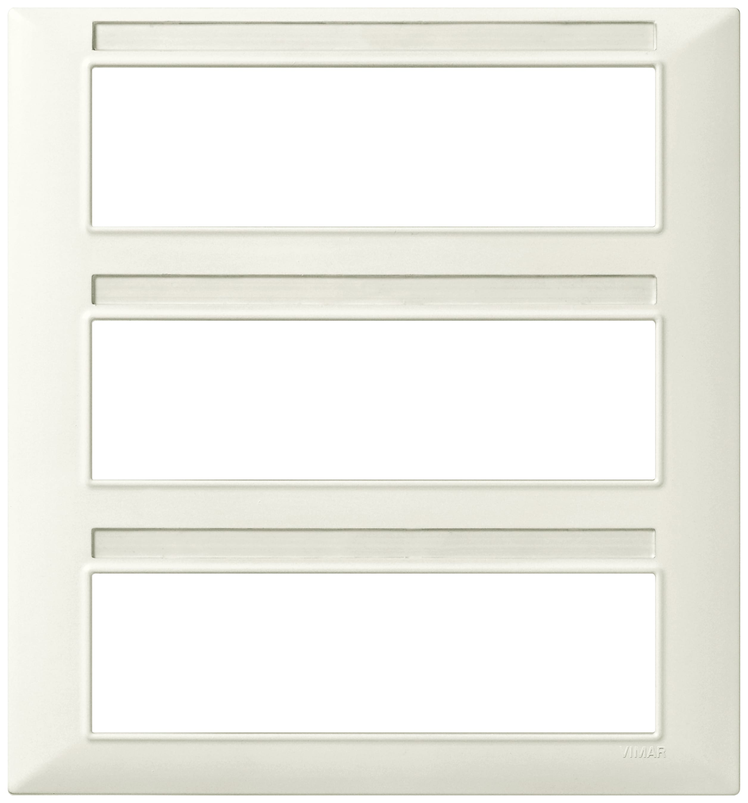 VIMAR SPA - VIW14691.02 PLACCA 21M AVORIO