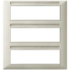 VIMAR SPA - VIW14691.21 PLACCA 21M NICHEL OPACO
