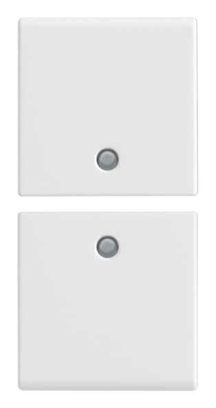 VIMAR SPA - VIW14751 DUE MEZZI TASTI 1M NEUTRO PERS. BIANCO