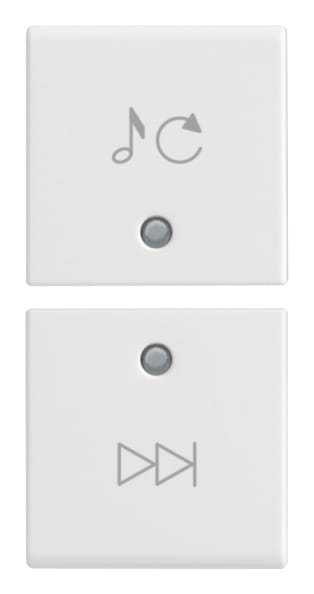 VIMAR SPA - VIW14751.5 DUE MEZZI TASTI 1M SORG./TRACCIA BIANCO